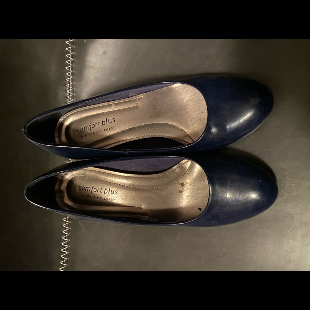 Navy Payless Comfort Plus Heals
